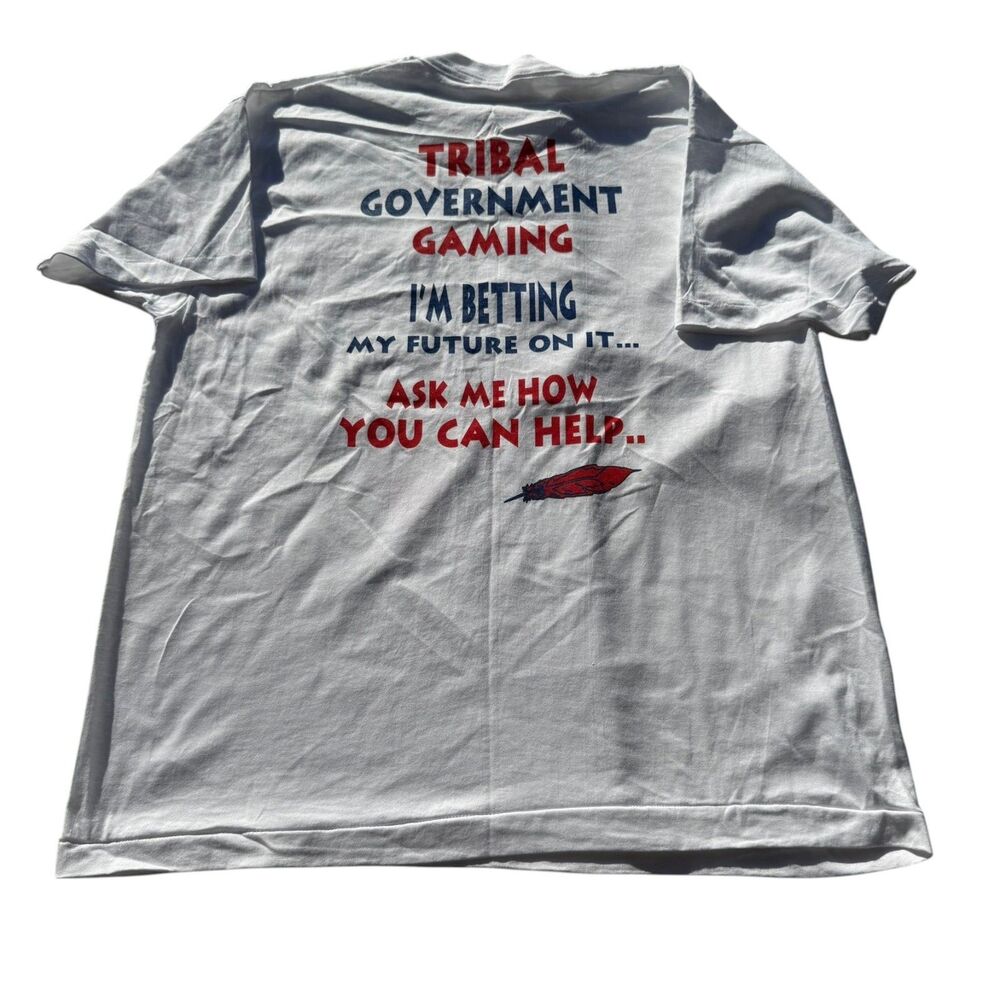 Vintage Viejas Casino Tribal Government Gaming BEST T Shirt USA Single Stitch
